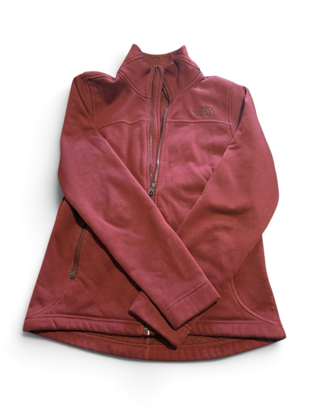 The North Face Women's Maroon Full-Zip Utility Jacket